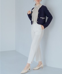 MISCH MASCH | ポケットパールストレートパンツ(スラックス)