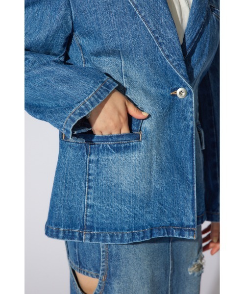 新品未開封　ZOZO✕.ENDRECHERI.　デニムジャケット I, Knew Denime Jacket（デニムジャケット）｜.ENDRECHERI