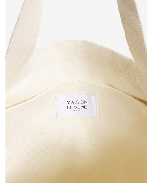 MAISON KITSUNE HANDWRITING メゾンキツネ／トート新品 MAISON KITSUNE(メゾン キツネ)｜【UNISEX】MAISON KITSUNE