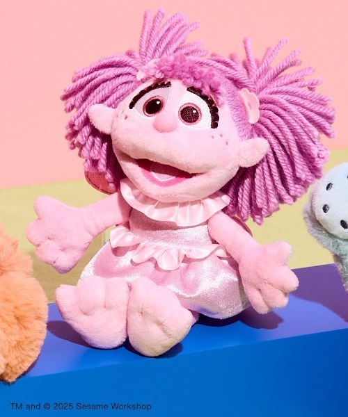 ぬいぐるみS アビー パステル（おもちゃ）｜SESAME STREET