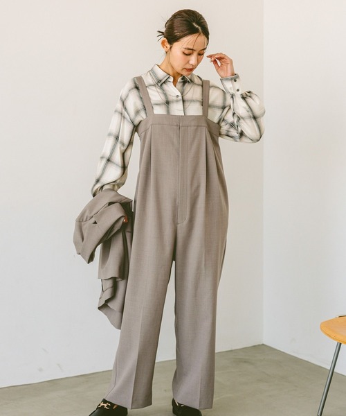 GLOBAL WORK（グローバルワーク）の「ラメチェックシャツ長袖/283797（シャツ/ブラウス・レディース・グリーン系その他4/ブラック系その他/ブルー系その他3/ホワイト系その他・MEDIUM/LARGE）」の7枚目の写真