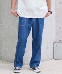 【C.DENIMS】デニムサイドポケットパンツ