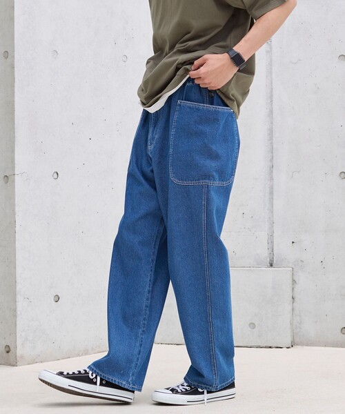 coen（コーエン）の「【C.DENIMS】デニムサイドポケットパンツ（デニムパンツ・メンズ・オフホワイト/ダークグレー/コバルトブルー・XL/L/M/S）」の7枚目の写真