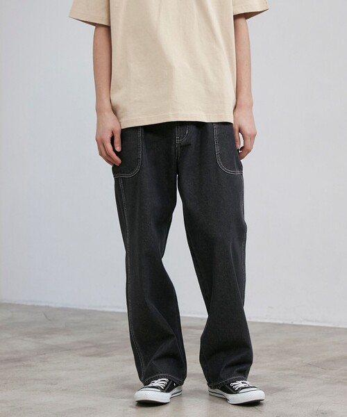 coen（コーエン）の「【C.DENIMS】デニムサイドポケットパンツ（デニムパンツ・メンズ・オフホワイト/ダークグレー/コバルトブルー・XL/L/M/S）」の9枚目の写真