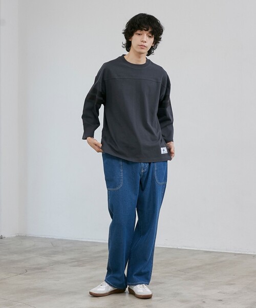 coen（コーエン）の「【C.DENIMS】デニムサイドポケットパンツ（デニムパンツ・メンズ・オフホワイト/ダークグレー/コバルトブルー・XL/L/M/S）」の17枚目の写真