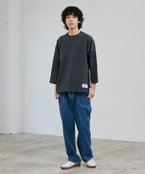 coen（コーエン）の「【C.DENIMS】デニムサイドポケットパンツ（デニムパンツ・メンズ・オフホワイト/ダークグレー/コバルトブルー・XL/L/M/S）」の20枚目の写真