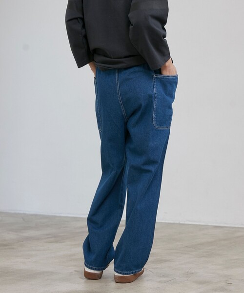 coen（コーエン）の「【C.DENIMS】デニムサイドポケットパンツ（デニムパンツ・メンズ・オフホワイト/ダークグレー/コバルトブルー・XL/L/M/S）」の21枚目の写真
