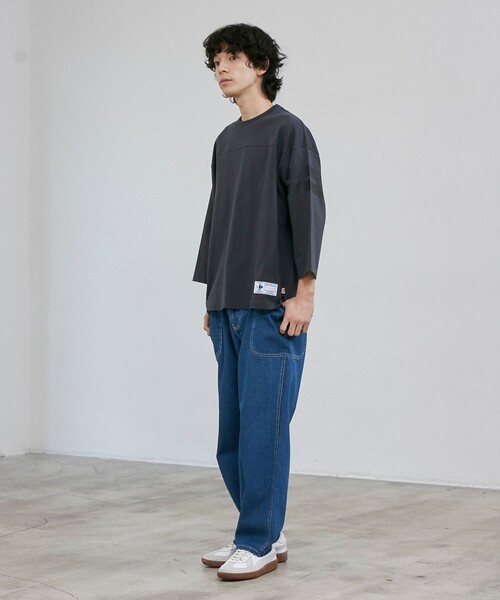 coen（コーエン）の「【C.DENIMS】デニムサイドポケットパンツ（デニムパンツ・メンズ・オフホワイト/ダークグレー/コバルトブルー・XL/L/M/S）」の22枚目の写真