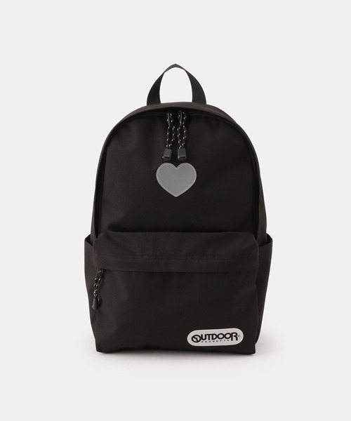 OUTDOOR PRODUCTS（アウトドアプロダクツ）の「【KIDS/キッズ】【OUTDOOR PRODUCTS別注】リフレクター付リュック 16L（バックパック/リュック・キッズ・ブラック/ラベンダー・FREE）」の5枚目の写真