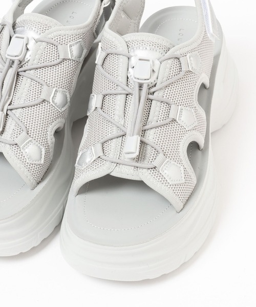 LOWRYS FARM（ローリーズファーム）の「カンドウフィットスポサン 284000（サンダル・レディース・アイボリー/シルバー/ブラック・LARGE/MEDIUM）」の18枚目の写真