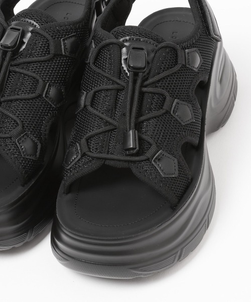 LOWRYS FARM（ローリーズファーム）の「カンドウフィットスポサン 284000（サンダル・レディース・アイボリー/シルバー/ブラック・LARGE/MEDIUM）」の19枚目の写真