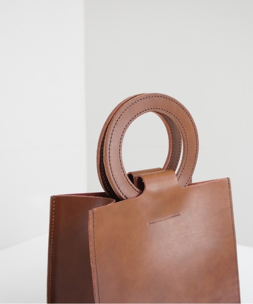TIDEWAY(タイドウェイ)の「NUME MARUTE TOTE(ハンドバッグ・レディース・ブラック/キャメル/チョコ/その他・FREE)」の8枚目の写真