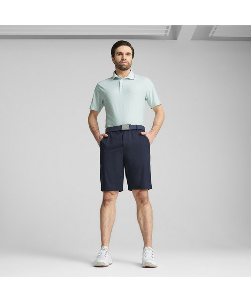 新品 PUMA × Arnold Palmerコラボ ポロシャツ ショートパンツ PUMA公式】メンズ ゴルフ PUMA x ARNOLD PALMER レモン ブランチ