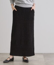 シャーリングナロースカート