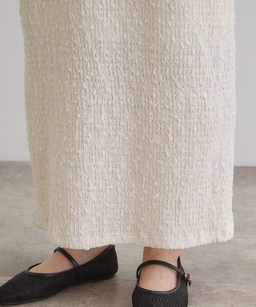 grove（グローブ）の「シャーリングナロースカート（スカート・レディース・ブラック/オフホワイト/ライトブルー・03/02/01/04/05）」の22枚目の写真