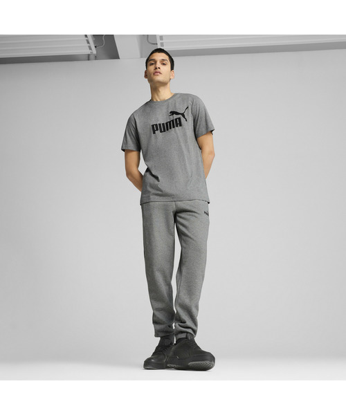 PUMA(プーマ)の「PUMA プーマ メンズ ESS NO. 1 ロゴ 半袖 Tシャツ(Tシャツ/カットソー・メンズ・ヘザーグレー/ブラック/ホワイト/ネイビー・SMALL/MEDIUM/LARGE/XX-LARGE/X-LARGE)」の6枚目の写真