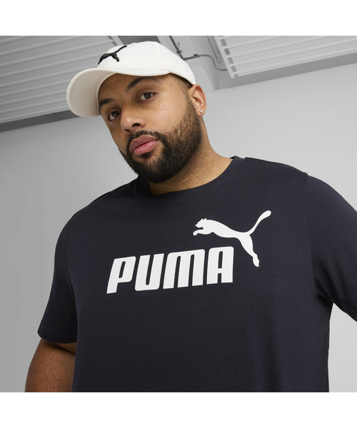 PUMA(プーマ)の「PUMA プーマ メンズ ESS NO. 1 ロゴ 半袖 Tシャツ(Tシャツ/カットソー・メンズ・ヘザーグレー/ブラック/ホワイト/ネイビー・SMALL/MEDIUM/LARGE/XX-LARGE/X-LARGE)」の11枚目の写真