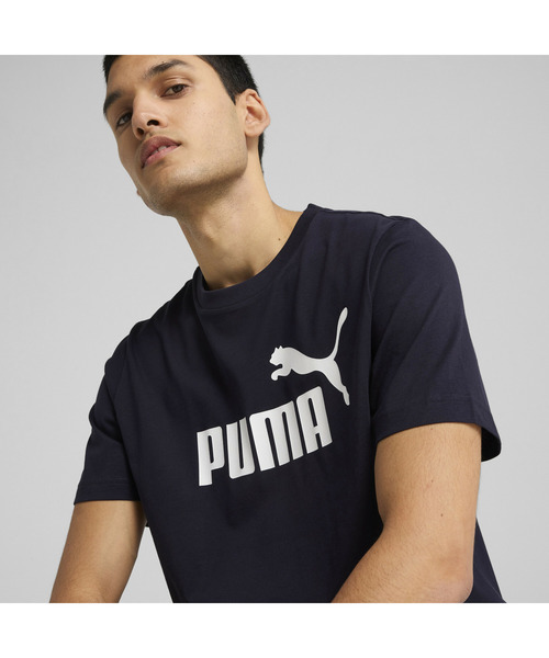 PUMA(プーマ)の「PUMA プーマ メンズ ESS NO. 1 ロゴ 半袖 Tシャツ(Tシャツ/カットソー・メンズ・ヘザーグレー/ブラック/ホワイト/ネイビー・SMALL/MEDIUM/LARGE/XX-LARGE/X-LARGE)」の14枚目の写真