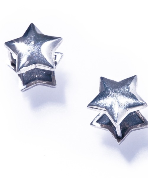 quip queint(クイップクエイント)の「【quip queint】trive star pierce/トライブ スター ピアス(ピアス(両耳用)・レディース・シルバー・FREE)」の3枚目の写真