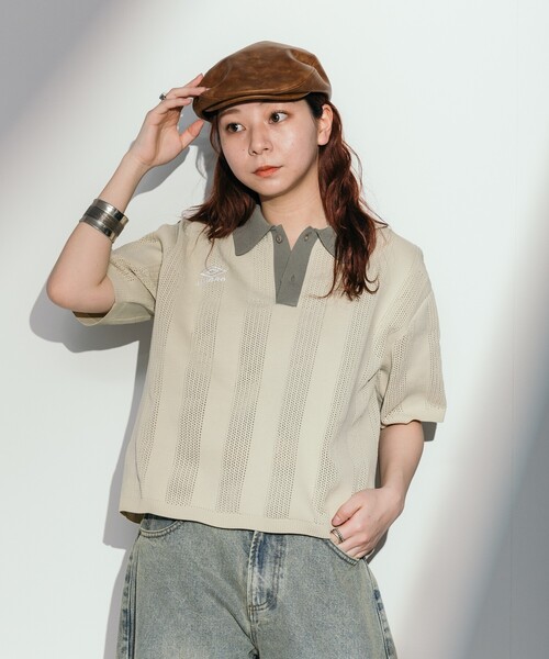 別注　FREAK'S STORE × UMBRO Mesh Tops UMBRO/別注 Mesh S/S Tee｜Daytona Park(FREAK'S STORE公式通販)