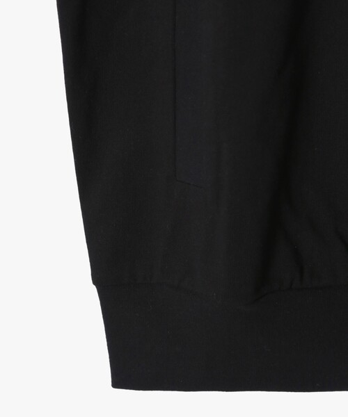 agnes b.（アニエスベー）の「メンズ ロゴ 刺繍 コットン ブルゾン "Senga"（ブルゾン・メンズ・ブラック・2/3/1）」の3枚目の写真