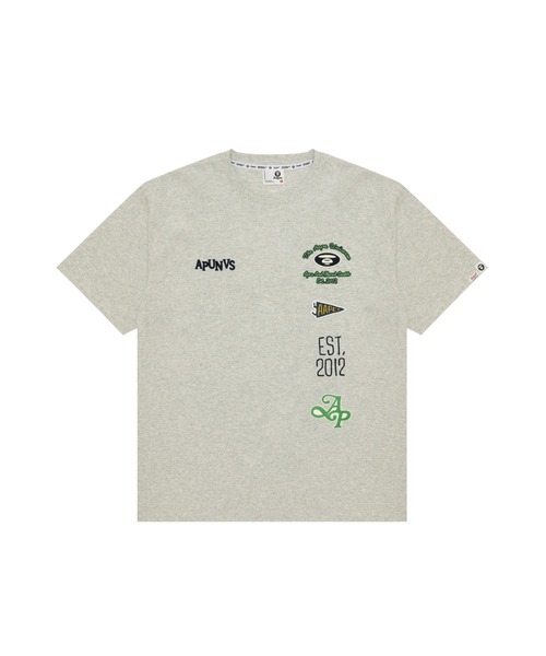 AAPE BY A BATHING APE(エーエイプバイアベイシングエイプ)の「AAPE FANCY MAIN TEE(Tシャツ/カットソー・メンズ・オフホワイト・SMALL/MEDIUM/LARGE/X-LARGE)」の1枚目の写真