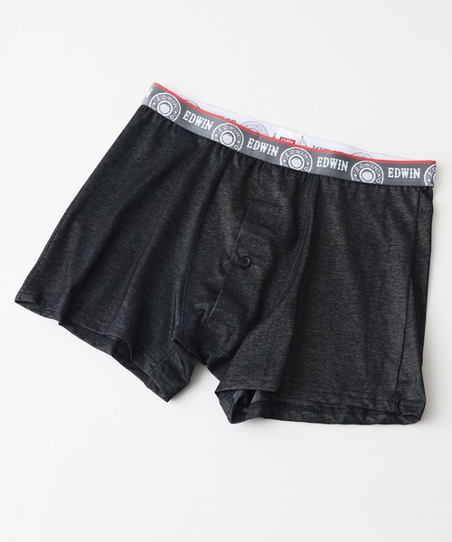 EDWIN（エドウィン）の「【EDWIN/エドウィン】ニットトランクス（トランクス・メンズ・ブラック/インディゴブルー・MEDIUM/LARGE/X-LARGE）」の2枚目の写真