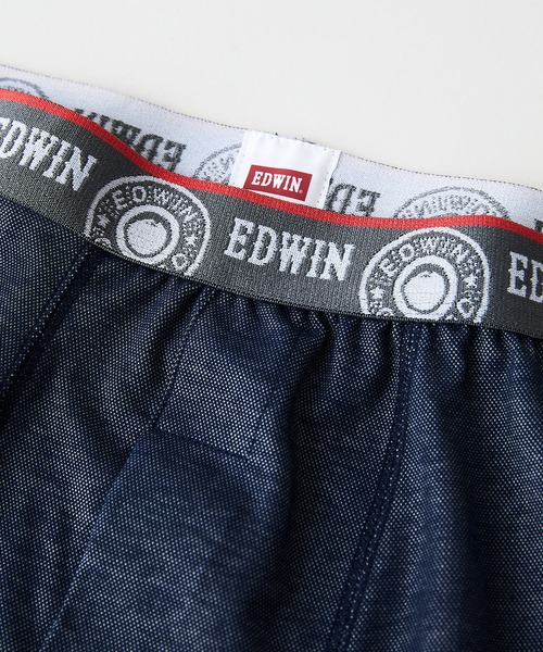 EDWIN（エドウィン）の「【EDWIN/エドウィン】ニットトランクス（トランクス・メンズ・ブラック/インディゴブルー・MEDIUM/LARGE/X-LARGE）」の8枚目の写真