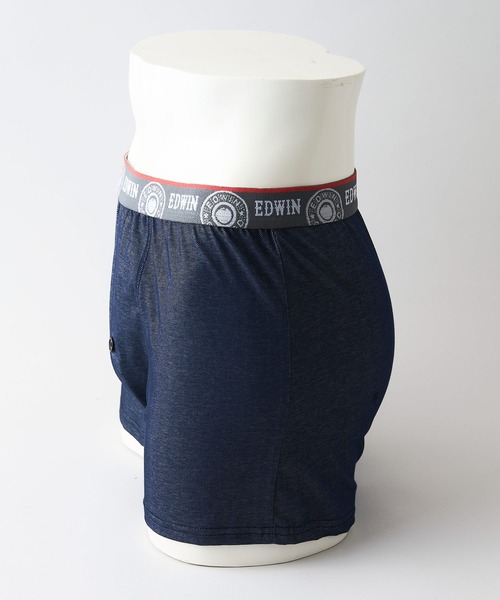 EDWIN（エドウィン）の「【EDWIN/エドウィン】ニットトランクス（トランクス・メンズ・ブラック/インディゴブルー・MEDIUM/LARGE/X-LARGE）」の5枚目の写真