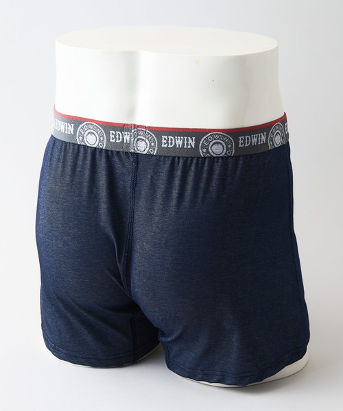 EDWIN（エドウィン）の「【EDWIN/エドウィン】ニットトランクス（トランクス・メンズ・ブラック/インディゴブルー・MEDIUM/LARGE/X-LARGE）」の6枚目の写真