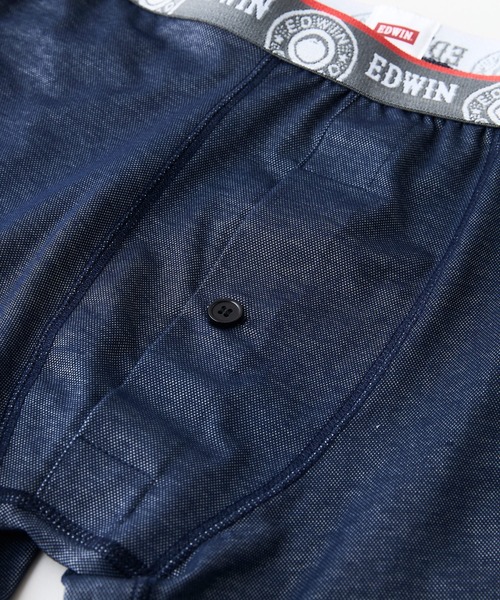 EDWIN（エドウィン）の「【EDWIN/エドウィン】ニットトランクス（トランクス・メンズ・ブラック/インディゴブルー・MEDIUM/LARGE/X-LARGE）」の9枚目の写真