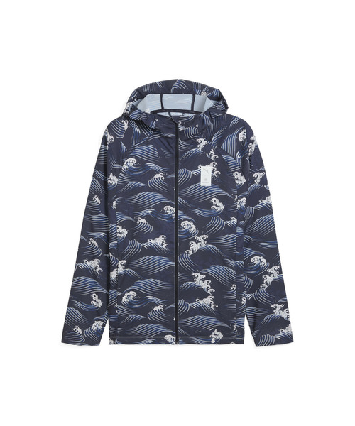 SAYSKY フード付きジャケット XS ネイビー セール】PUMA プーマ ユニセックス ランニング PUMA x SAYSKY