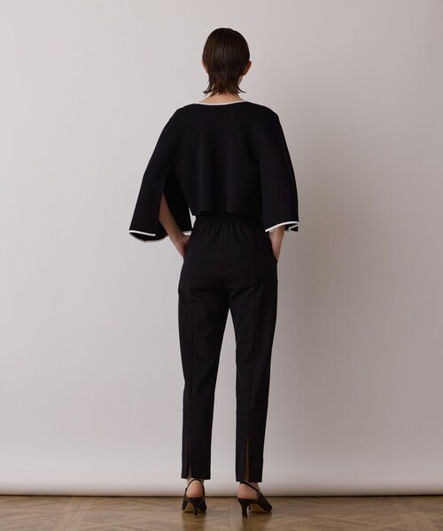 GRACE CONTINENTAL(グレースコンチネンタル)の「ストレッチテーパードパンツ(その他パンツ・レディース・ブラック/ベージュ・38/36)」の7枚目の写真