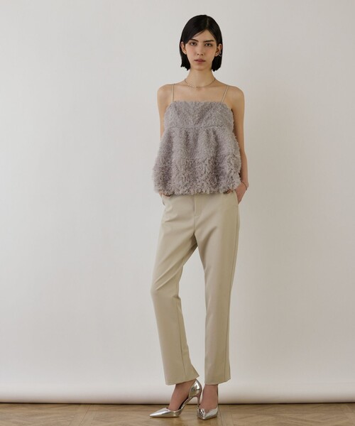 GRACE CONTINENTAL(グレースコンチネンタル)の「ストレッチテーパードパンツ(その他パンツ・レディース・ブラック/ベージュ・38/36)」の15枚目の写真