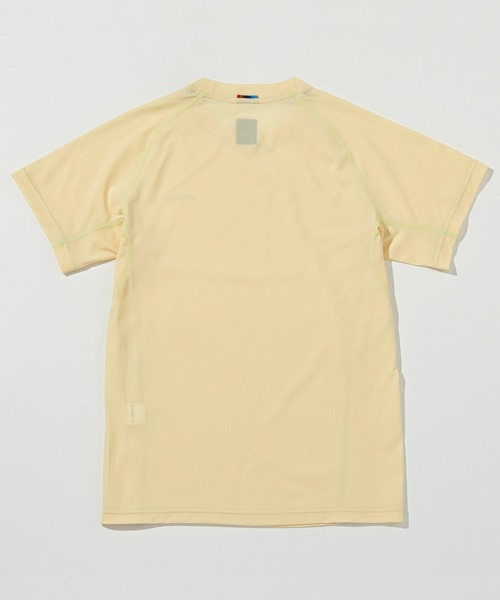 phenix outdoor(フェニックスアウトドア)の「phenix OUTDOOR(フェニックスアウトドア) レディース ライン柄 クルーネック半袖Tシャツ (吸水速乾 / 通気性)(Tシャツ/カットソー・レディース・ピンク/レモンイエロー/チャコールグレー/ブルーグリーン・XL/L/M/S)」の13枚目の写真