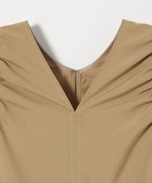 EMMEL REFINES（エメルリファインズ）の「＜EMMEL REFINES＞EM ステッチギャザー ノースリーブ 2WAY ワンピース（ワンピース・レディース・ターコイズブルー/ベージュ/ブラック・FREE）」の19枚目の写真