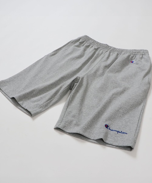 Champion（チャンピオン）の「【Champion】ワンポイントロゴ刺繍 ショートパンツ（その他パンツ・メンズ・杢グレー/チャコールグレー/ブラック/ネイビー・M/L/XL）」の5枚目の写真