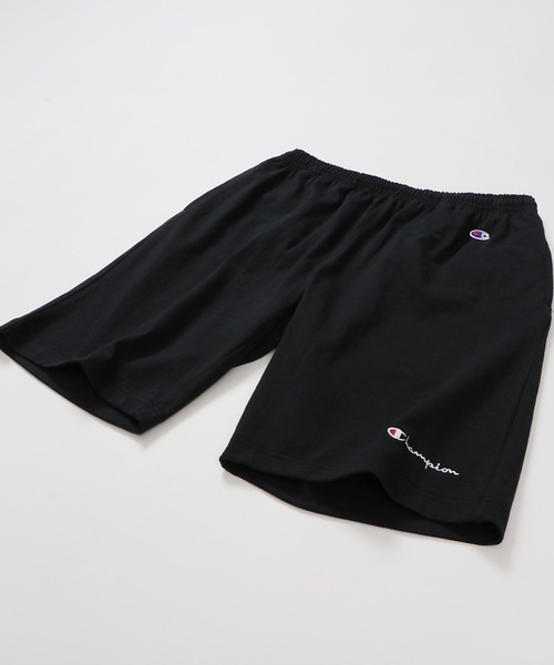Champion（チャンピオン）の「【Champion】ワンポイントロゴ刺繍 ショートパンツ（その他パンツ・メンズ・杢グレー/チャコールグレー/ブラック/ネイビー・M/L/XL）」の11枚目の写真