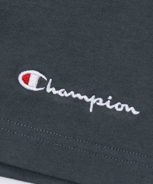 Champion（チャンピオン）の「【Champion】ワンポイントロゴ刺繍 ショートパンツ（その他パンツ・メンズ・杢グレー/チャコールグレー/ブラック/ネイビー・M/L/XL）」の22枚目の写真