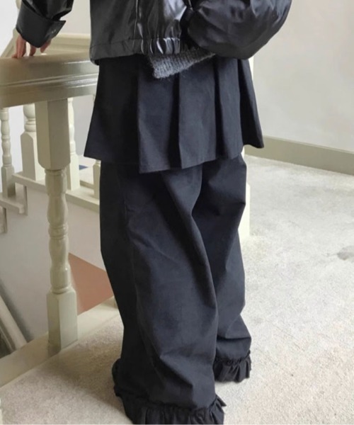 人気アイテムランキング(新品) Skirt Layered 20ss SULVAM パンツ