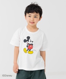〈ディズニー〉ミッキーマウス/半袖Tシャツ