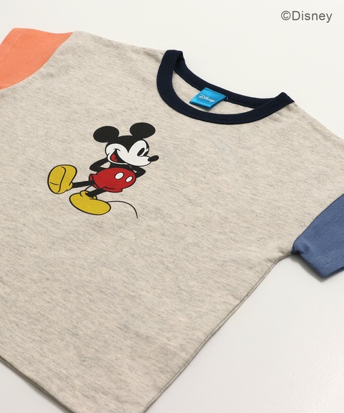 Disney(ディズニー)の「〈ディズニー〉ミッキーマウス/半袖Tシャツ(Tシャツ/カットソー・キッズ・B/G/C/F/H/D/E/A・80cm/90cm/100cm/110cm/120cm/130cm/140cm)」の9枚目の写真