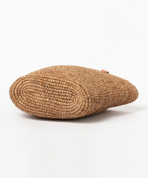 BEAMS BOY（ビームスボーイ）の「ペーパー バッグ（かごバッグ・レディース・ブラウン・ONE SIZE）」の5枚目の写真