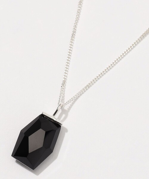 TOMORROWLAND (トゥモローランド)の「MOUNIR blackonyx necklace(ネックレス・レディース・シルバー系その他・FREE)」の3枚目の写真