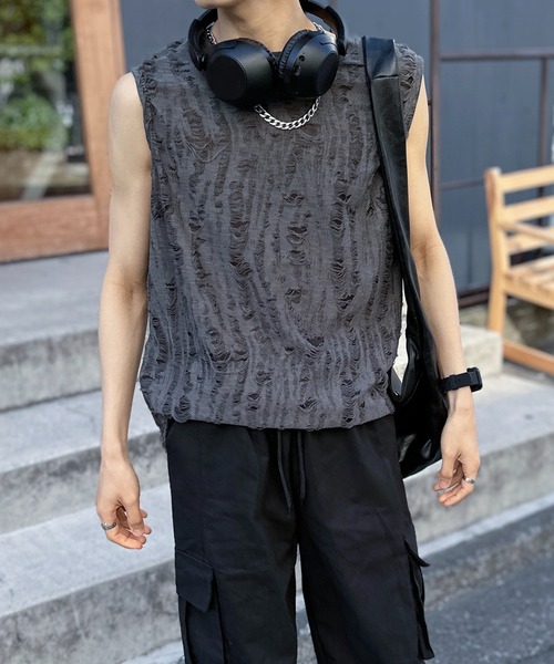 デイジーリン 07173 タンクトップ 42 ブラック ノースリーブ IT6B60SUISOY デイジーリン 07173 タンクトップ 42 ブラック ノースリーブ