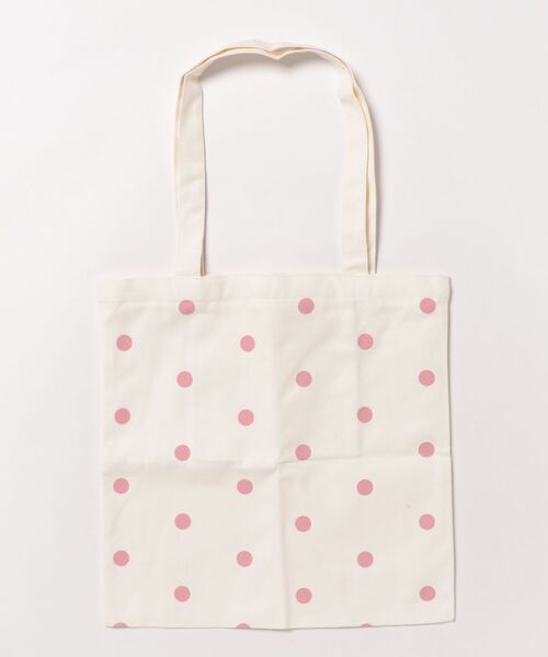 CERCA（チェルカ）の「Pochi Pouch/カラー ドット柄 トートバッグ（トートバッグ・レディース・グリーン/ピンク/イエロー・FREE）」の4枚目の写真