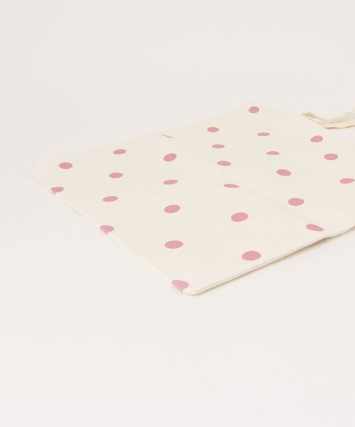 CERCA（チェルカ）の「Pochi Pouch/カラー ドット柄 トートバッグ（トートバッグ・レディース・グリーン/ピンク/イエロー・FREE）」の5枚目の写真