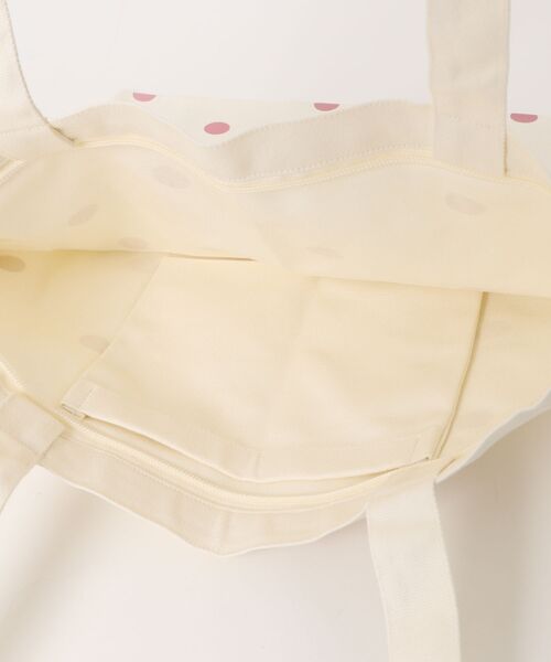CERCA（チェルカ）の「Pochi Pouch/カラー ドット柄 トートバッグ（トートバッグ・レディース・グリーン/ピンク/イエロー・FREE）」の6枚目の写真