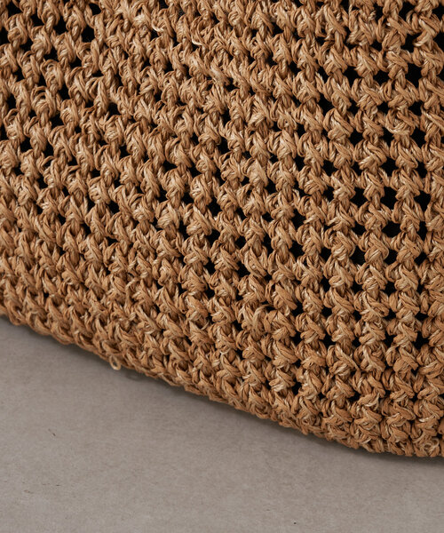 Jena espace merveilleux（ジェナ　エスパスメルヴェイユ）の「フリルハンドルトートバッグ（トートバッグ・レディース・ブラック/ベージュ・FREE）」の6枚目の写真