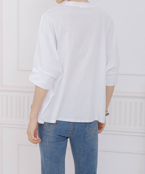 セール】Tシャツ レディース 夏 春 半袖 五分袖 シャツ